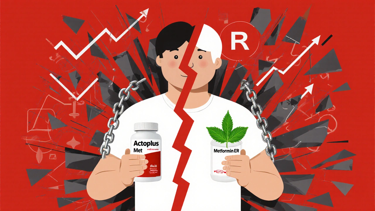 Compare Actoplus Met (Metformin, Pioglitazone) with Alternatives for Type 2 Diabetes