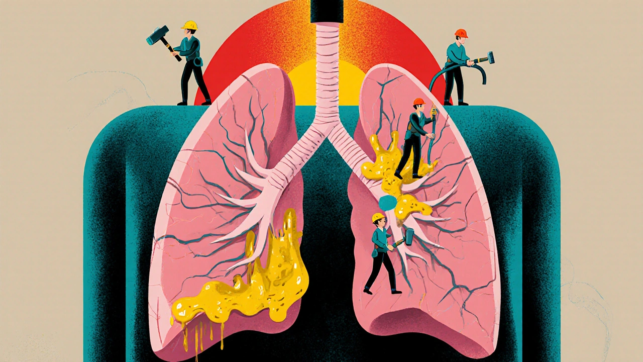 Bronchiectasis: Managing Chronic Cough, Sputum Clearance, and Antibiotics