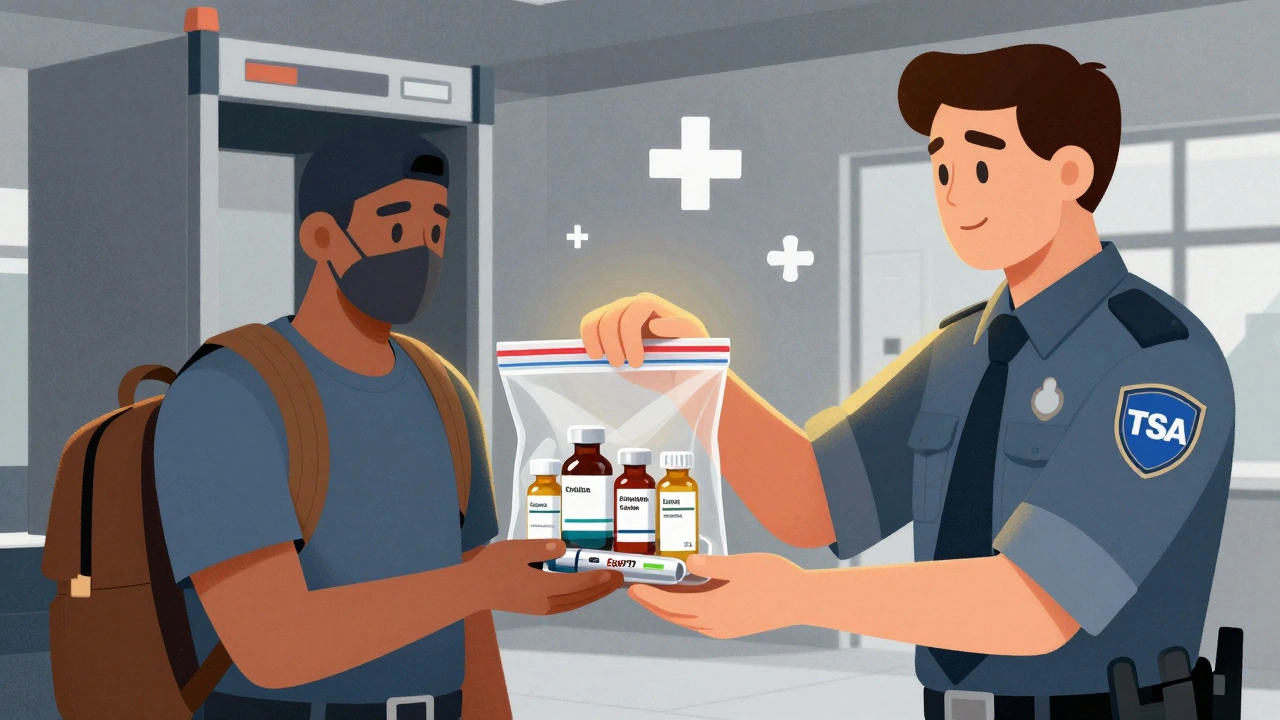 How to Clear Security with Liquid Medications and Supplies at the Airport