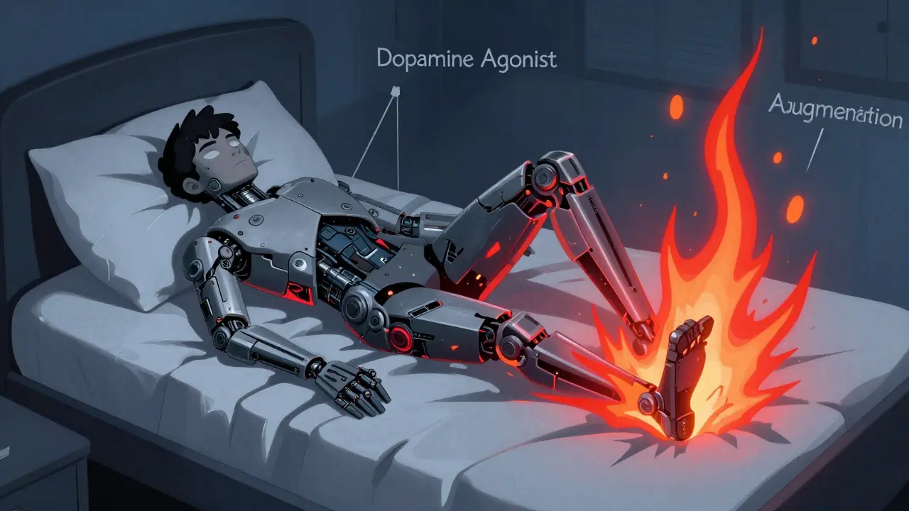 Restless Leg Syndrome: Dopaminergic Medications and Relief