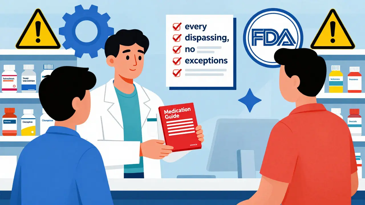 Medication Guide Distribution Requirements for Pharmacists and Providers